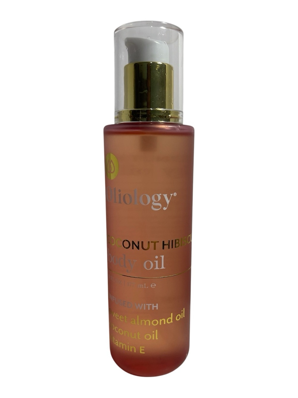 Oliology “Coconut Hibiscus” Body Oil w/Almond Coconut Oil & Vit E 6 oz - NWT *